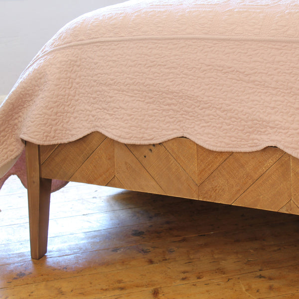 Bordeaux Herringbone Bed from Seventh Heaven