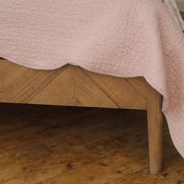 Bordeaux Herringbone Bed from Seventh Heaven