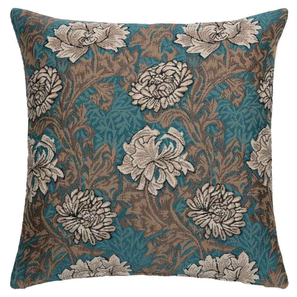 Chrysanthemum Aqua Cushion