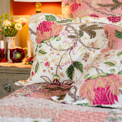 Soft Pink Cushions and Pillowshams