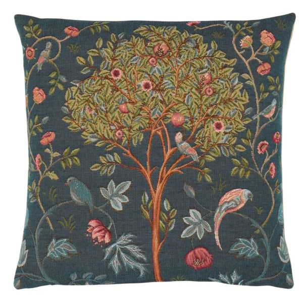 Cotswold Tree Blue Cushion