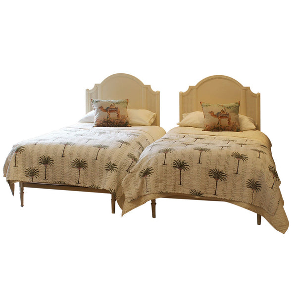 Matching Pair of Art Deco Platform Beds, MP61