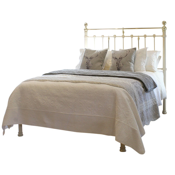 King Size Platform Bed in Cream MK293A