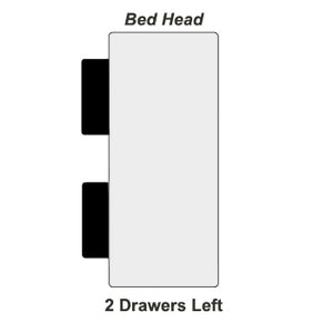2 Full Storage Drawers (Single)
