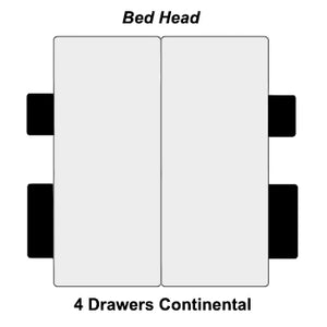 Drawer Options for Super King Divan Bases