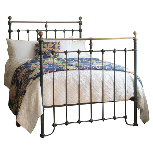 Double Antique Bed in Juniper Green, MD159