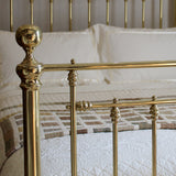 Victorian Double Brass Bed, MD157