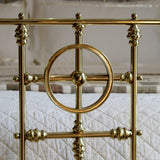 Victorian Double Brass Bed, MD157