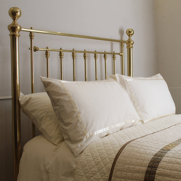 Victorian Double Brass Bed, MD157