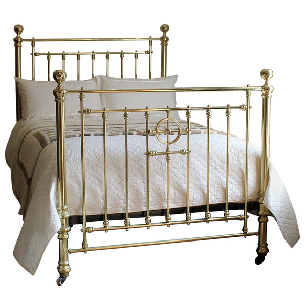 Victorian Double Brass Bed, MD157