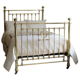 Victorian Double Brass Bed, MD157