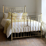 Art Deco Double Brass Bed, MD156