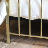 Art Deco Double Brass Bed, MD156