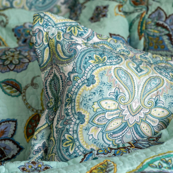 Duck Egg Blue Cushions and Pillowshams