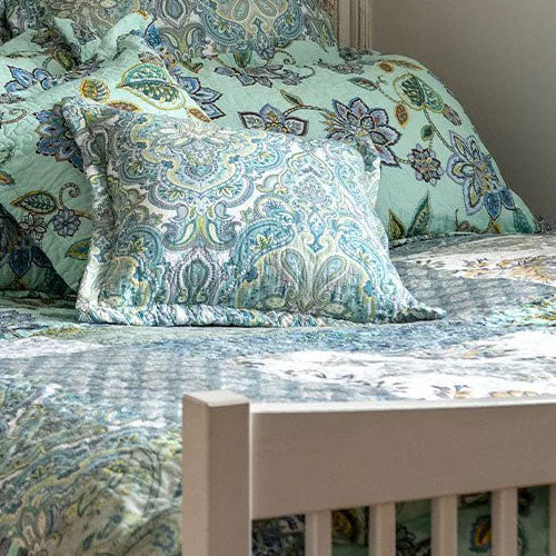 Duck Egg Blue Cushions and Pillowshams