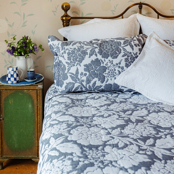 Ellie Blue Bedspread