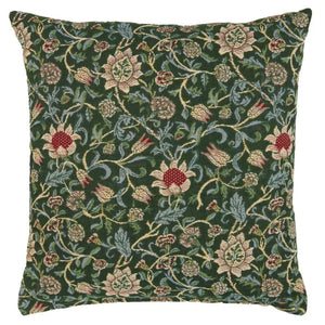 Morris Evenlode Green Cushion