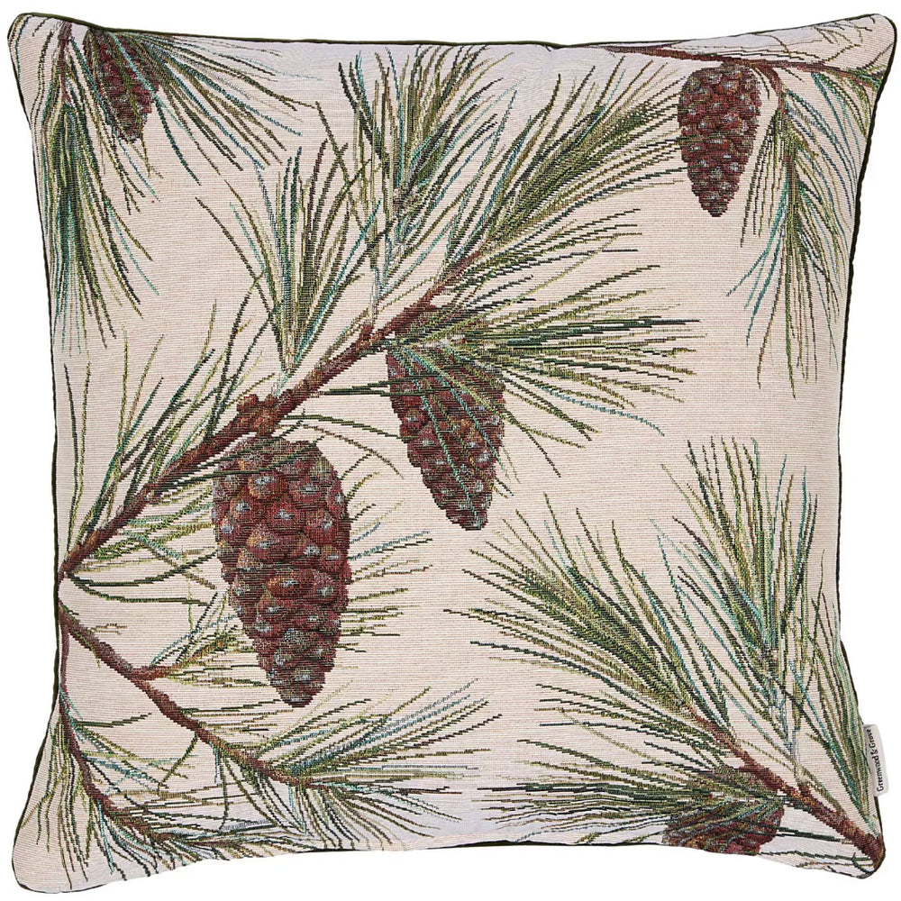Forest Pine Cones Cushion