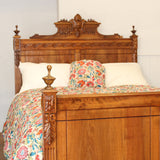 Double Walnut Bed, WD50