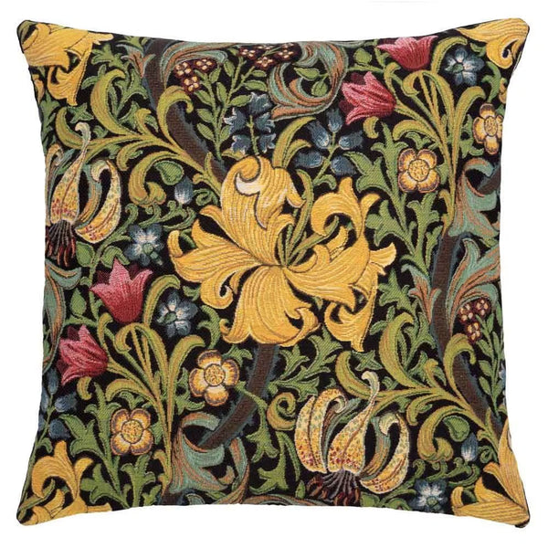 Golden Lily Classic Cushion