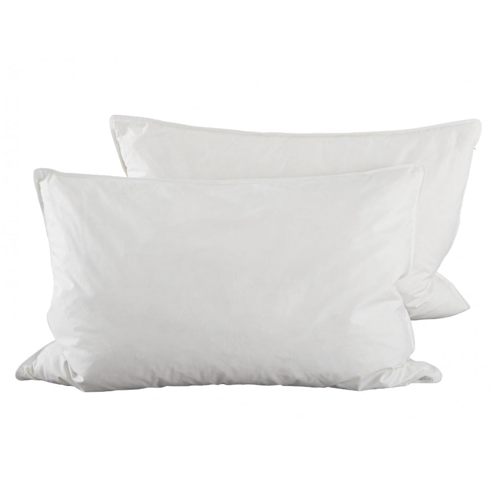 Pair of Indulgence Duck Feather and Down Pillow