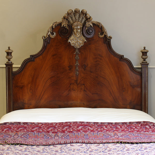 Italian Mahogany Bed, WD62