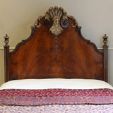 Italian Mahogany Bed, WD62