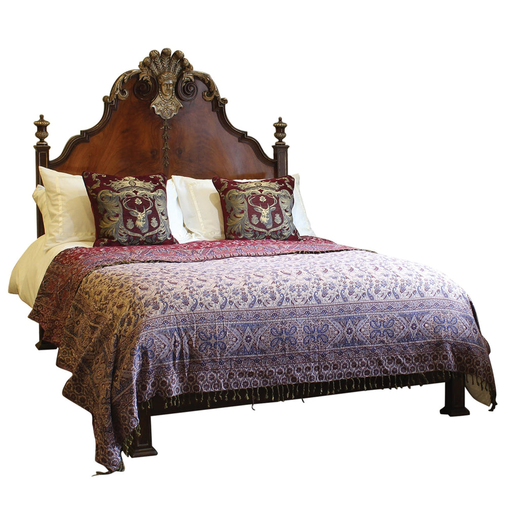 Italian Mahogany Bed, WD62