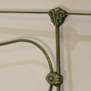 King Platform Bed in Green Verdigris MK337