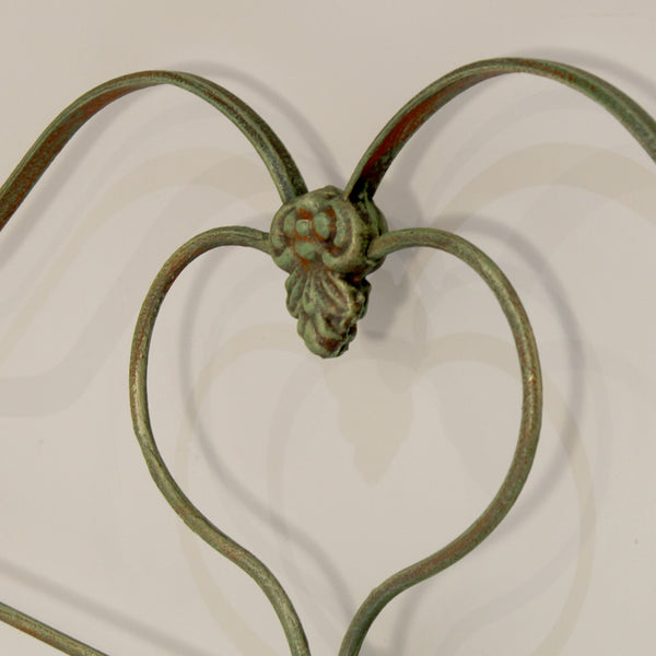 King Platform Bed in Green Verdigris MK337