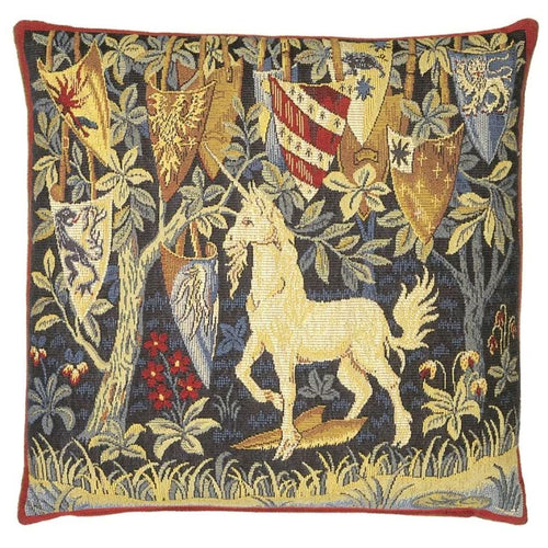Medieval King Arthur Unicorn Cushion