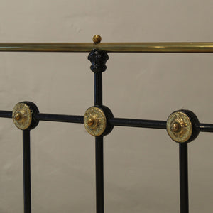 King Size Antique Bed in Black