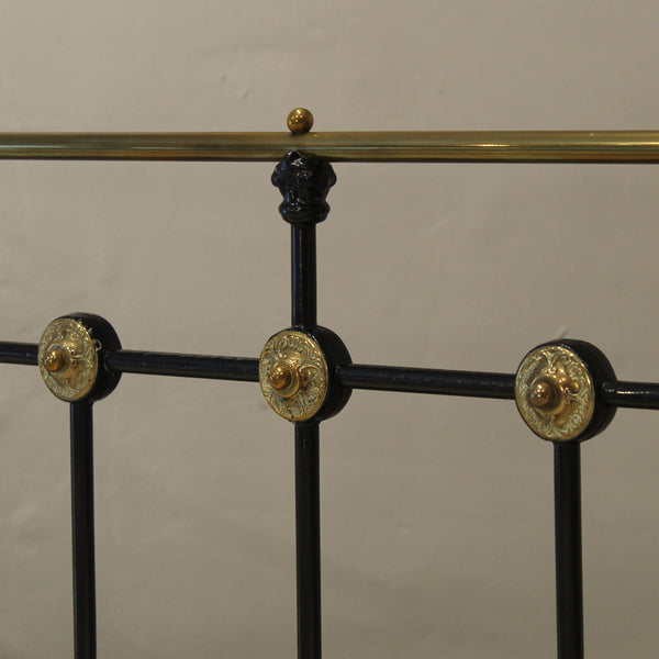 King Size Antique Bed in Black