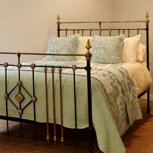 King Size Antique Bed in Black