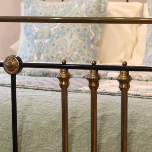 King Size Antique Bed in Black