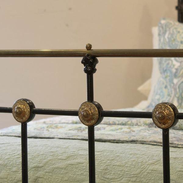 King Size Antique Bed in Black