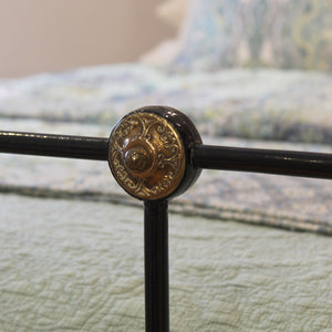 King Size Antique Bed in Black