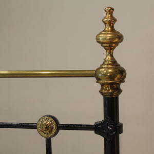 King Size Antique Bed in Black