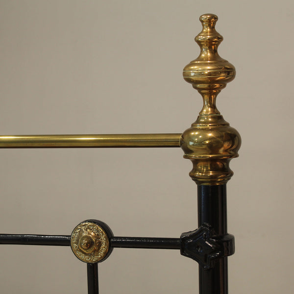 King Size Antique Bed in Black