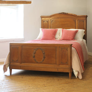 Mahogany antique bed