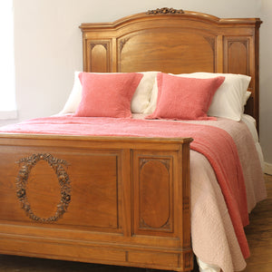 Mahogany antique bed