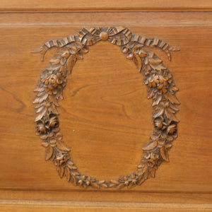Mahogany antique bed