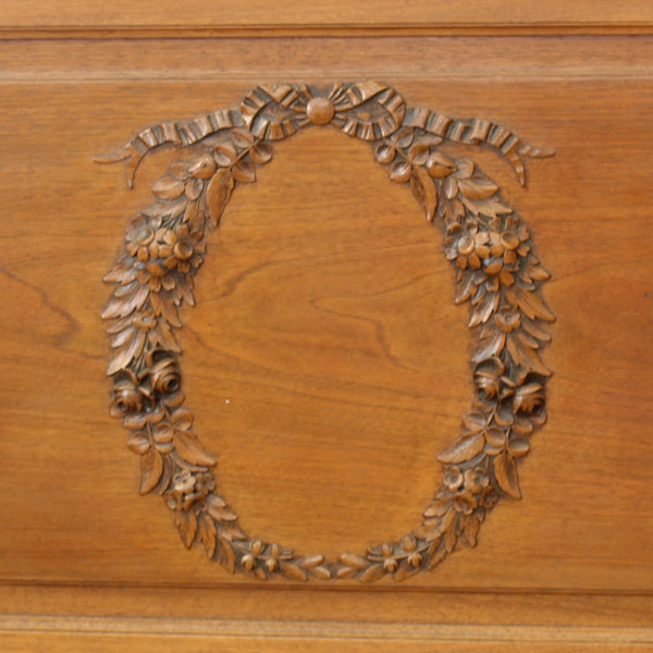 Mahogany antique bed