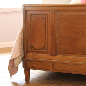 Mahogany antique bed