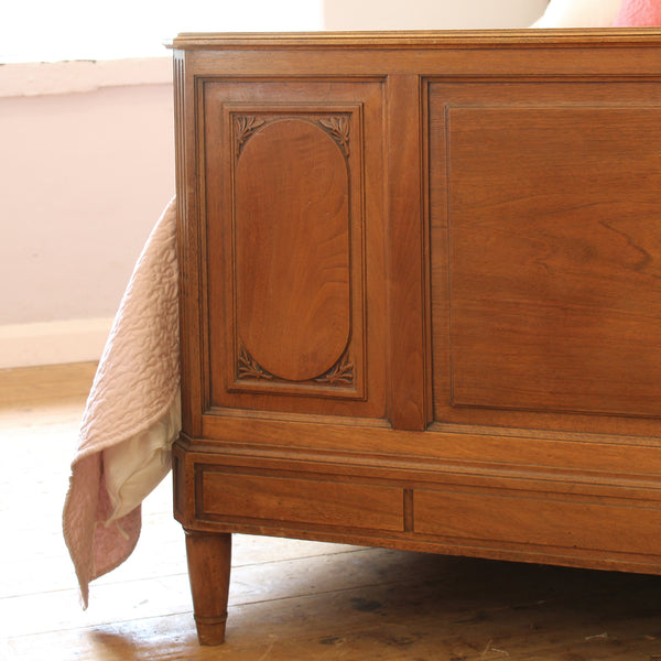 Mahogany antique bed