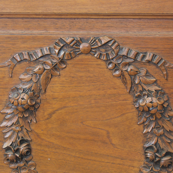 Mahogany antique bed