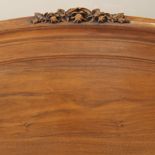 Mahogany antique bed