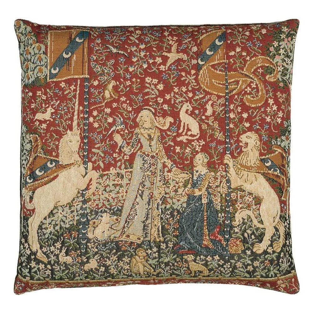 Lady with the Unicorn Taste Cushion