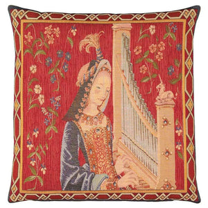 Lady with the Organ Cushion