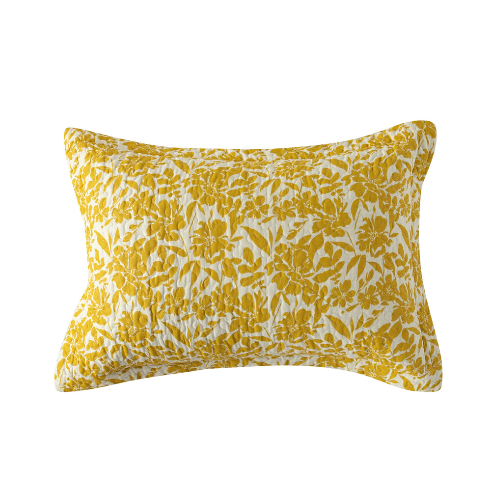 Libourne Ochre Pillowshams and Cushions